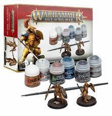 Age Of Sigmar Stormcast Eternals Vindictors + paint set 60-10 (old edition)